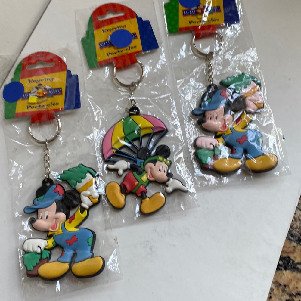 Vintage Mickey Key Chains (3)